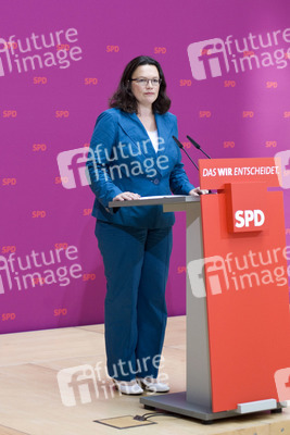 Pressekonferenz mit Andrea Nahles, Berlin
Pressekonferenz mit Andrea Nahles, Berlin