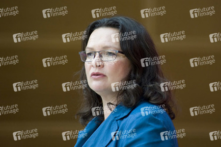 Pressekonferenz mit Andrea Nahles, Berlin
Pressekonferenz mit Andrea Nahles, Berlin