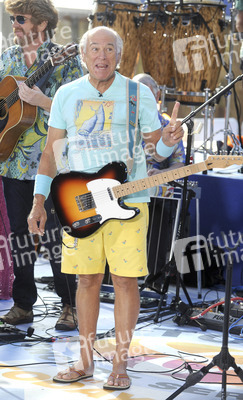 Jimmy Buffett live bei 'NBC Today', New York
