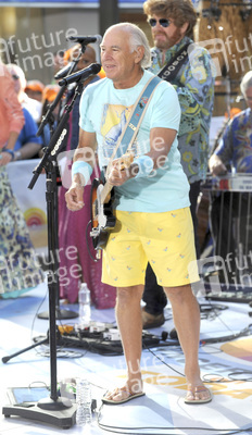 Jimmy Buffett live bei 'NBC Today', New York