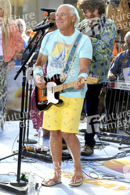 Jimmy Buffett live bei 'NBC Today', New York