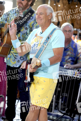 Jimmy Buffett live bei 'NBC Today', New York