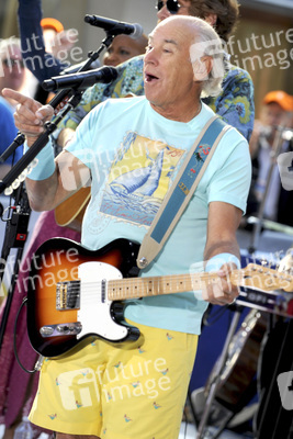 Jimmy Buffett live bei 'NBC Today', New York