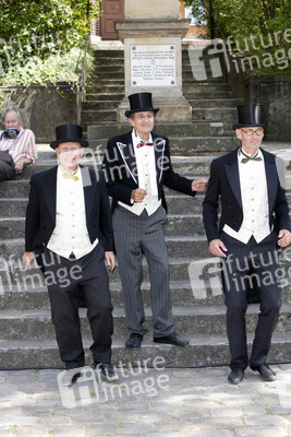 'Quatsch' Fototermin, Buckow