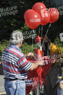 Straßenwahlkampf der Partei Die Linke, Berlin