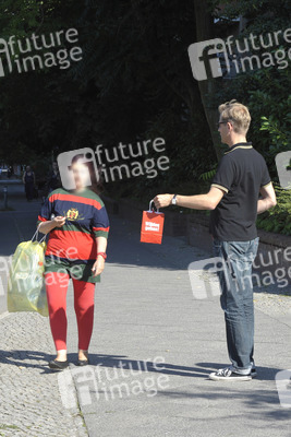 Straßenwahlkampf der Partei Die Linke, Berlin