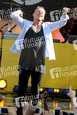 Macklemore live bei 'Good Morning America', New York