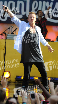Macklemore live bei 'Good Morning America', New York