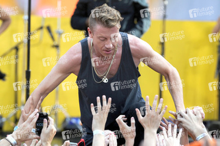 Macklemore live bei 'Good Morning America', New York