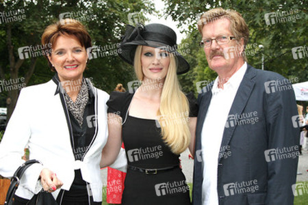 Mirja du Mont mit Mutter Heidi Becker und Vater Lothar Becker