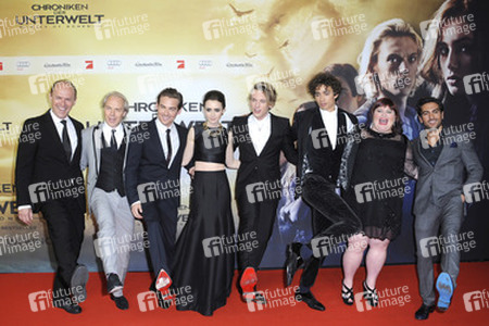 Robert Kulzer, Harald Zwart, Kevin Zegers, Lily Collins, Jamie Campbell Bower, Robert Sheehan, Cassandra Clare, Elyas M'Barek