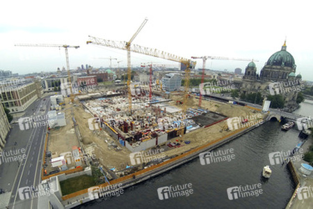 Stadtschloss Baustelle und Berliner Dom