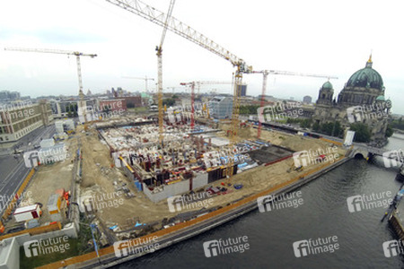 Stadtschloss Baustelle und Berliner Dom