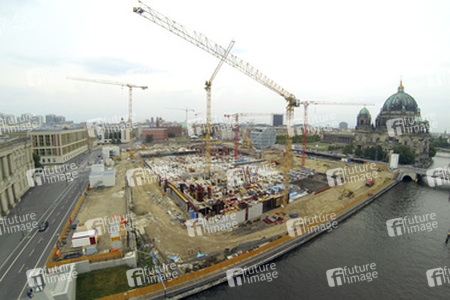Stadtschloss Baustelle und Berliner Dom
