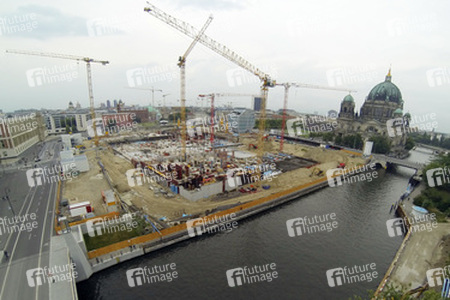 Stadtschloss Baustelle und Berliner Dom