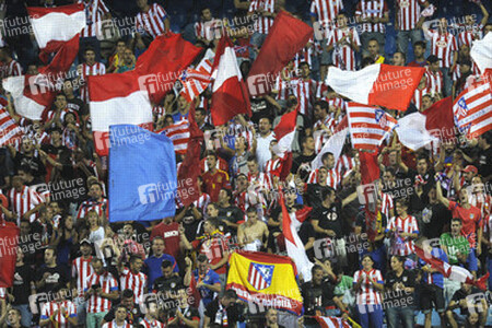 Supercup Spiel Atlético Madrid gegen FC Barcelona