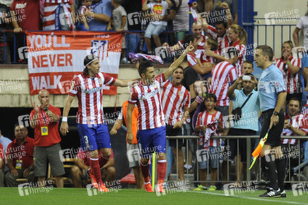 Supercup Spiel Atlético Madrid gegen FC Barcelona