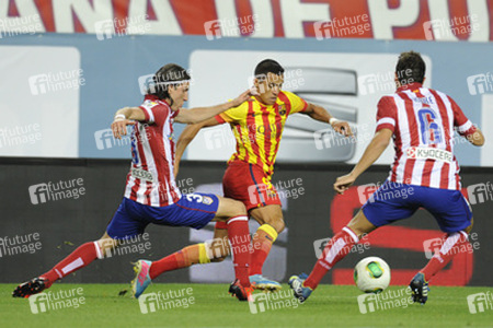 Supercup Spiel Atlético Madrid gegen FC Barcelona