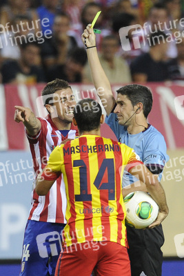 Supercup Spiel Atlético Madrid gegen FC Barcelona