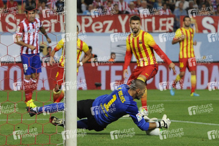 Supercup Spiel Atlético Madrid gegen FC Barcelona