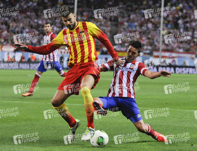 Supercup Spiel Atlético Madrid gegen FC Barcelona