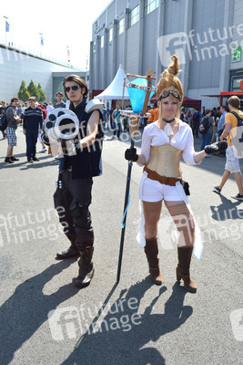 Gamescom Besucher