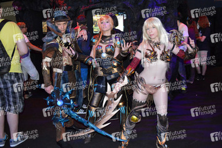 Gamescom Besucher