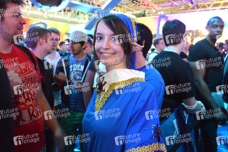 Gamescom Besucher