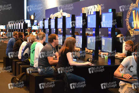Gamescom Besucher