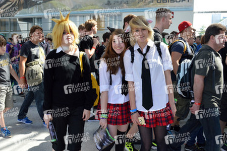 Gamescom Besucher