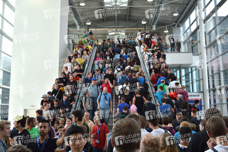 Gamescom Besucher