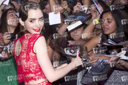 'Chroniken der Unterwelt - City of Bones' Premiere, madrid