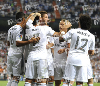 Trofeo Santiago Bernabéu Match Real Madrid gegen al-Sadd, Madrid
