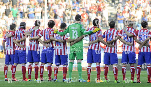 Liga BBVA Match Atlético Madrid gegen Rayo Vallecano, Madrid