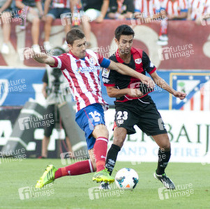 Liga BBVA Match Atlético Madrid gegen Rayo Vallecano, Madrid