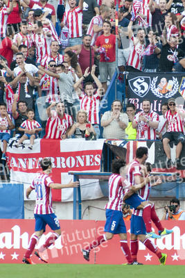 Liga BBVA Match Atlético Madrid gegen Rayo Vallecano, Madrid
