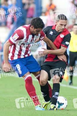 Liga BBVA Match Atlético Madrid gegen Rayo Vallecano, Madrid