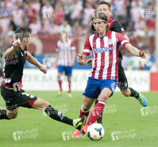 Liga BBVA Match Atlético Madrid gegen Rayo Vallecano, Madrid