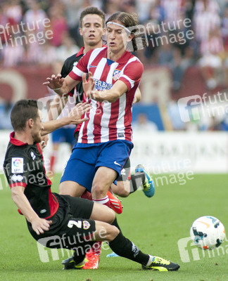 Liga BBVA Match Atlético Madrid gegen Rayo Vallecano, Madrid
