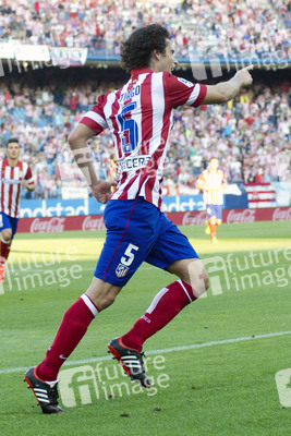 Liga BBVA Match Atlético Madrid gegen Rayo Vallecano, Madrid
