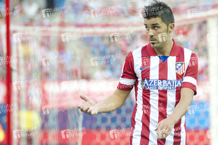 Liga BBVA Match Atlético Madrid gegen Rayo Vallecano, Madrid