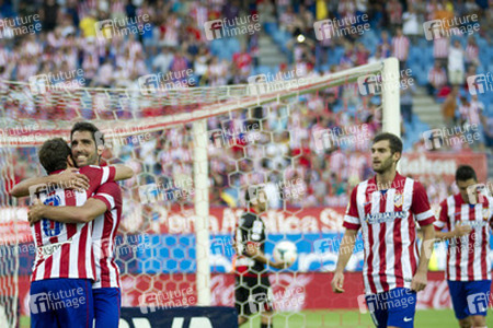 Liga BBVA Match Atlético Madrid gegen Rayo Vallecano, Madrid