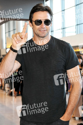 Ankunft von Hugh Jackman Arrives in Japan