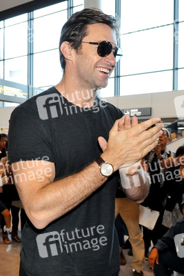 Ankunft von Hugh Jackman Arrives in Japan