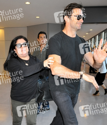 Ankunft von Hugh Jackman Arrives in Japan