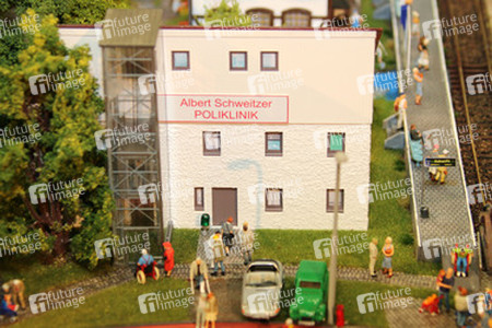 Grünen Wahlkamp en Minature, Hamburg