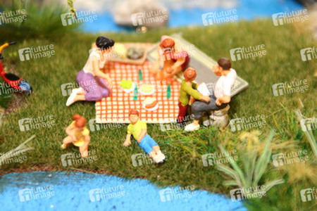 Grünen Wahlkamp en Minature, Hamburg