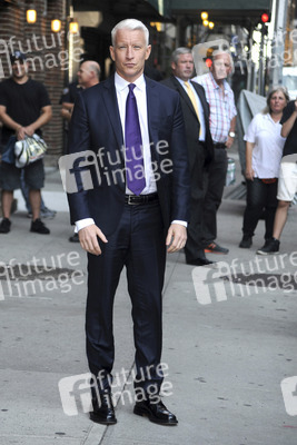 Anderson Cooper bei der 'Late Show with David Letterman', New York