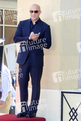 Vin Diesel erhält Stern auf dem Hollywood Walk Of Fame, Los Angeles