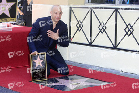 Vin Diesel erhält Stern auf dem Hollywood Walk Of Fame, Los Angeles